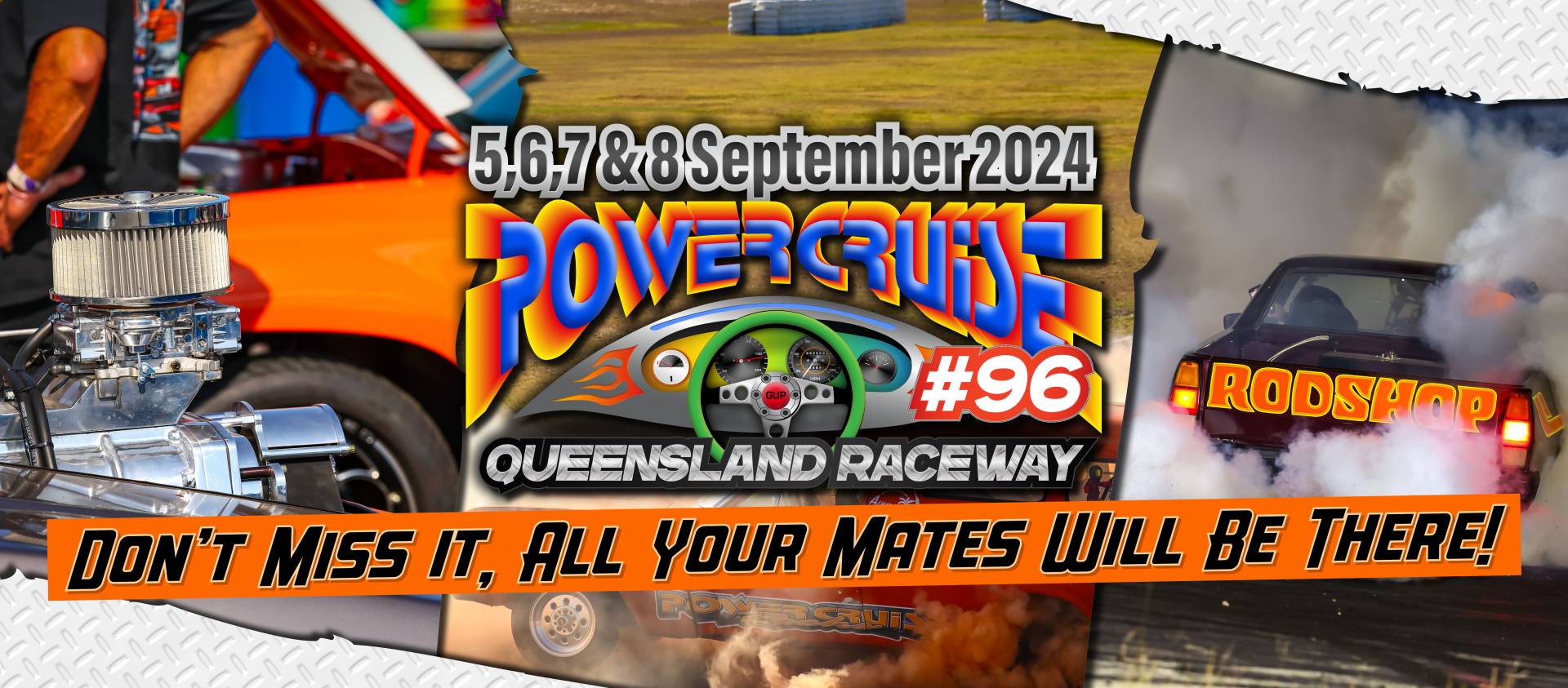 Powercruise #96 Queensland Raceway 2024 Program Released