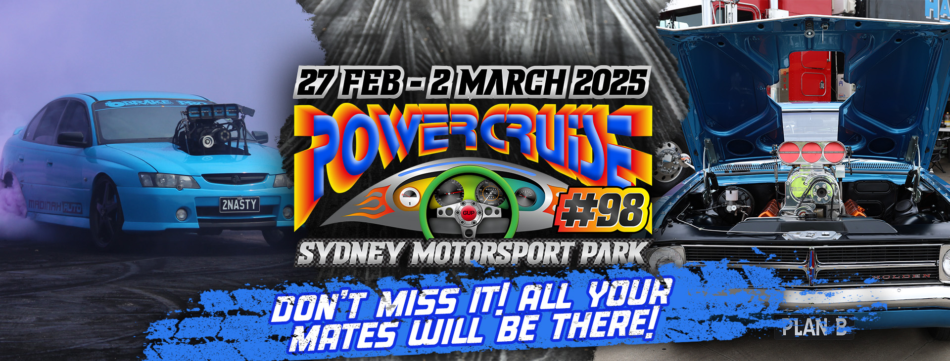 Powercruise#98 Sydney Motorsport Park – Program Released